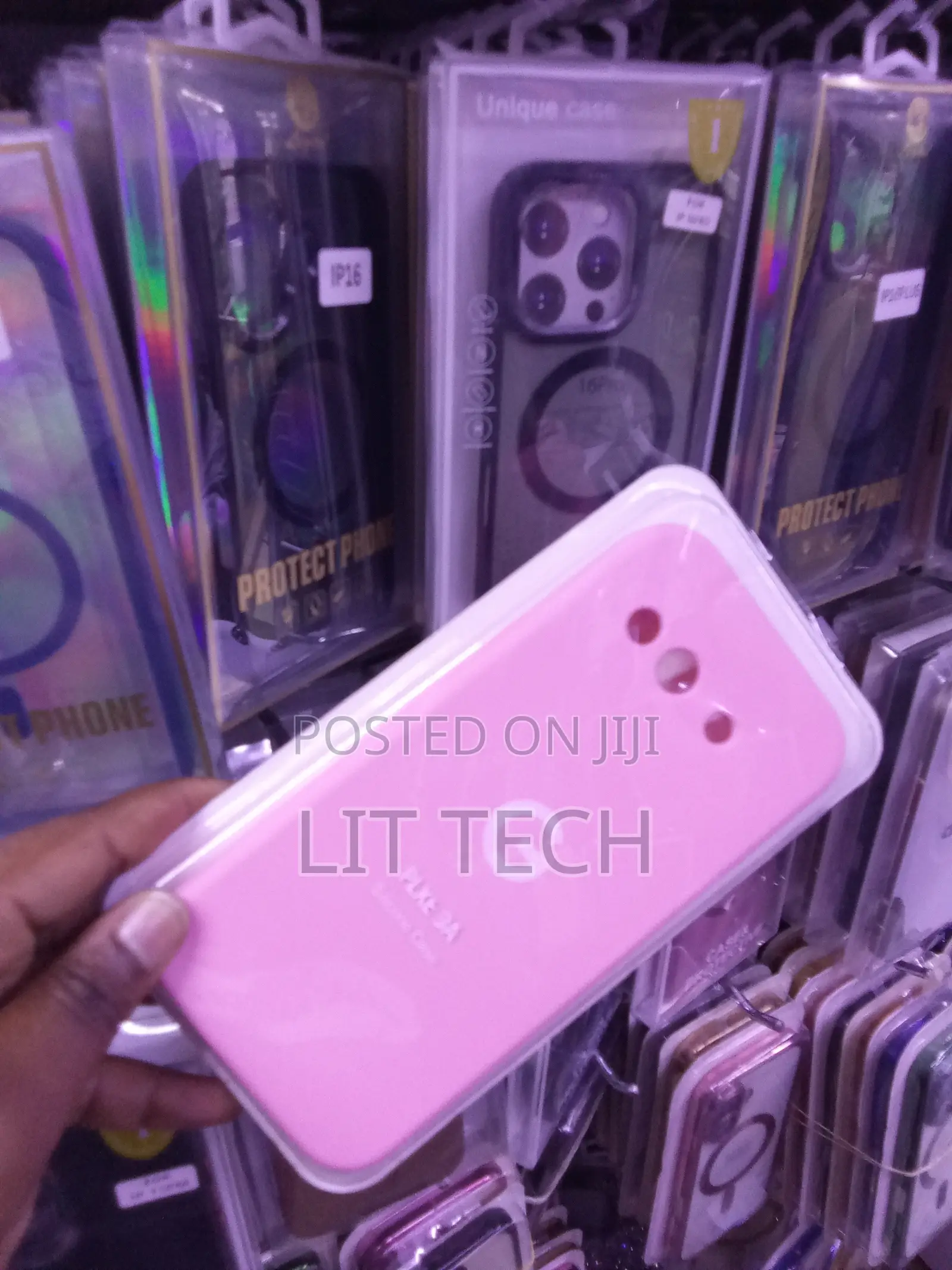 Google Pixel 9a Microfiber Lining Silicone Case in Pink