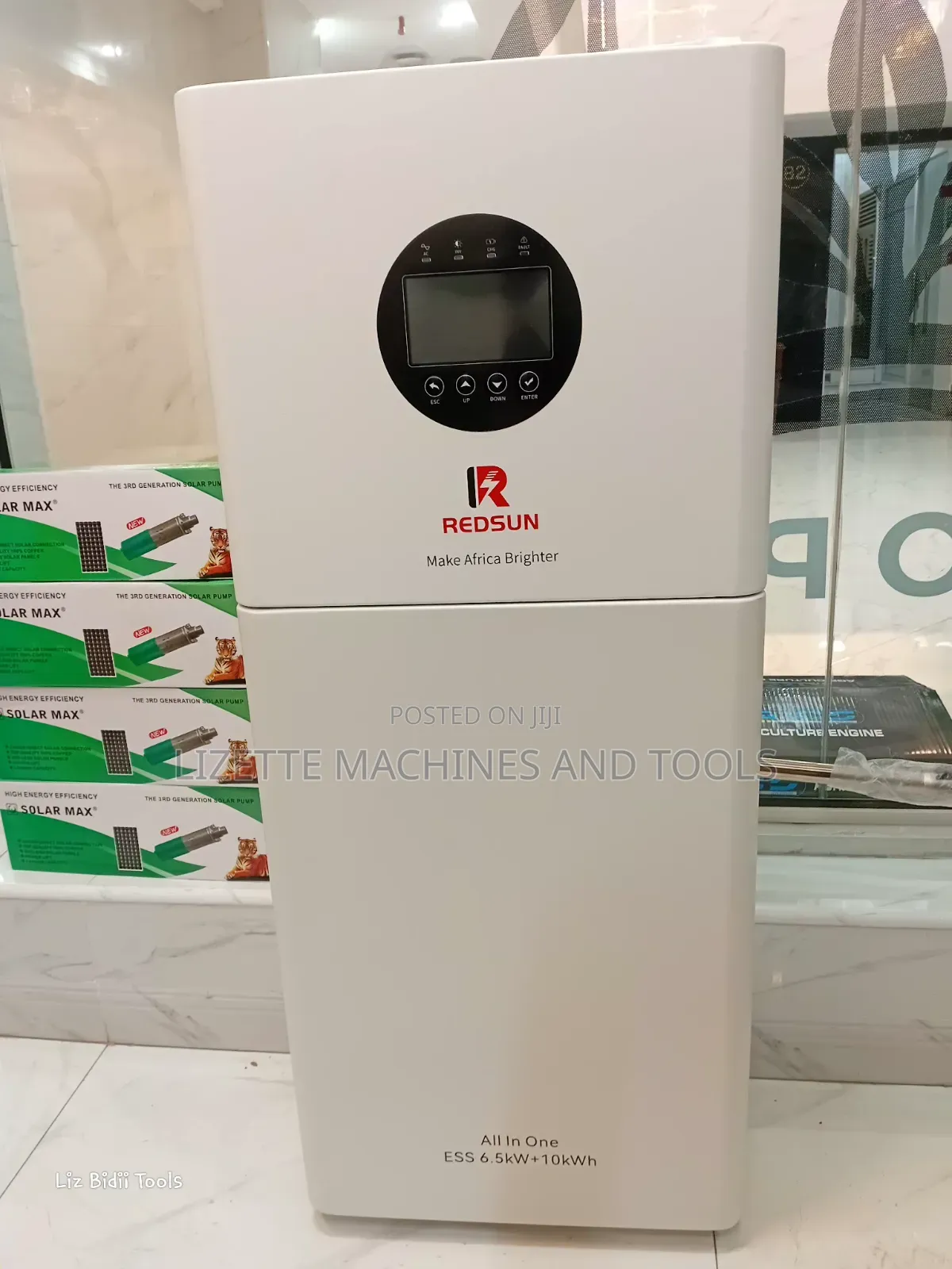 Redsun All-in-One 6.5kW / 10kWh Hybrid Solar Energy Storage System.