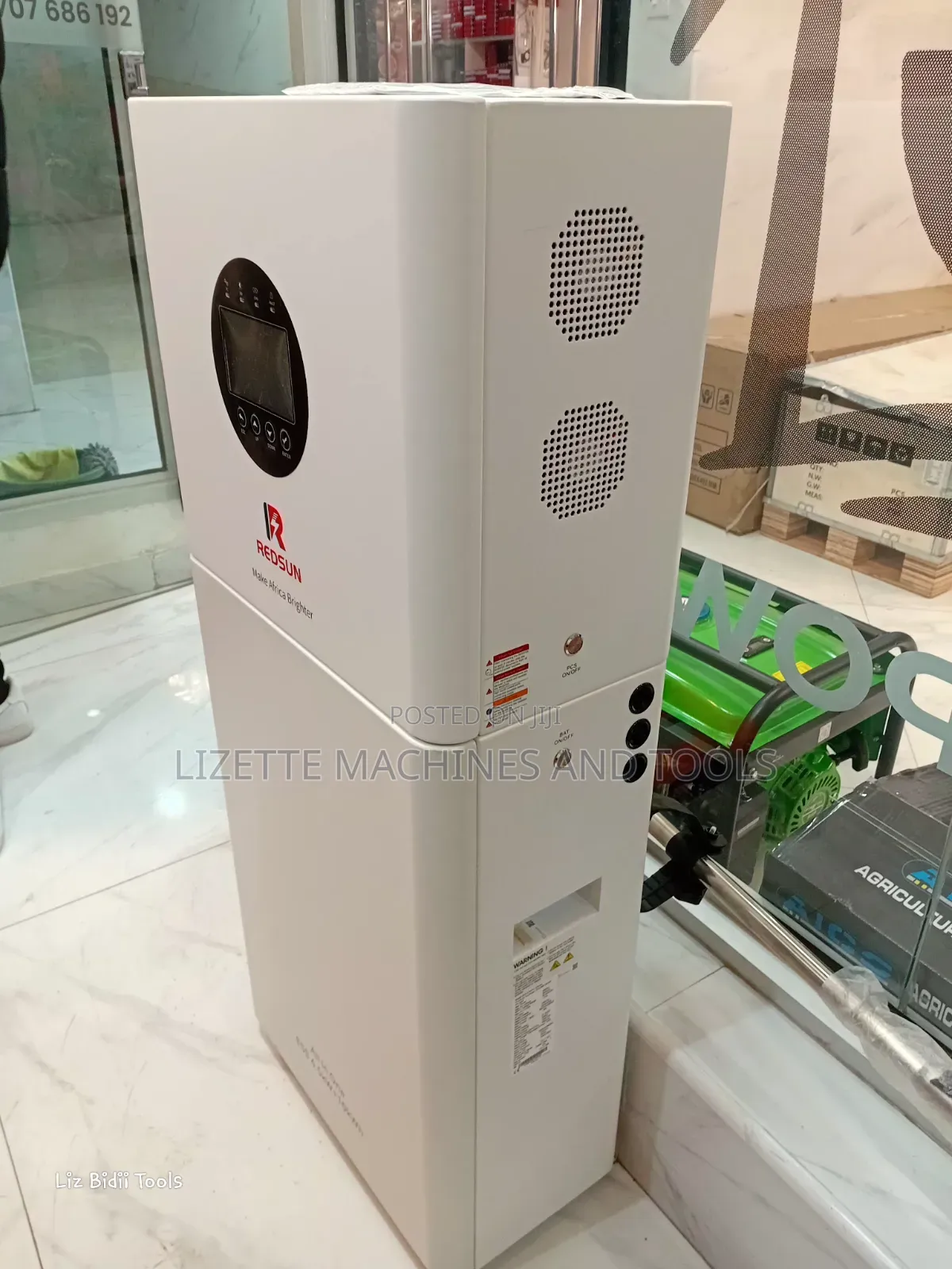 Redsun All-in-One 6.5kW / 10kWh Hybrid Solar Energy Storage System.