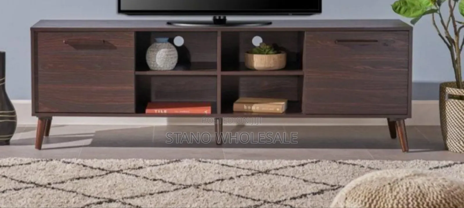 Dark Walnut 5ft TV Stand