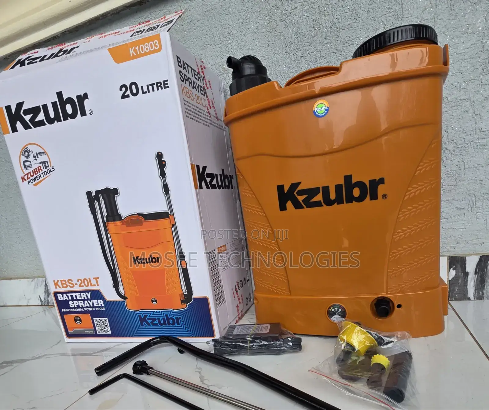 Kzubr 20L Cordless Farm & Garden Sprayer 2-in-1