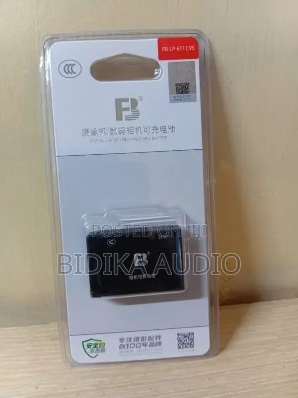 Fb-Lp-E17 Canon Battery - Professional Grade Li-Ion Power