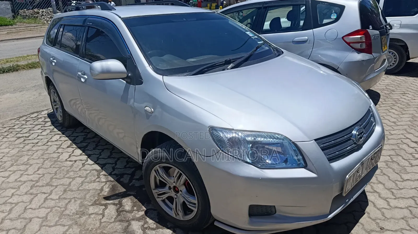 Toyota Corolla Fielder 2008 Silver