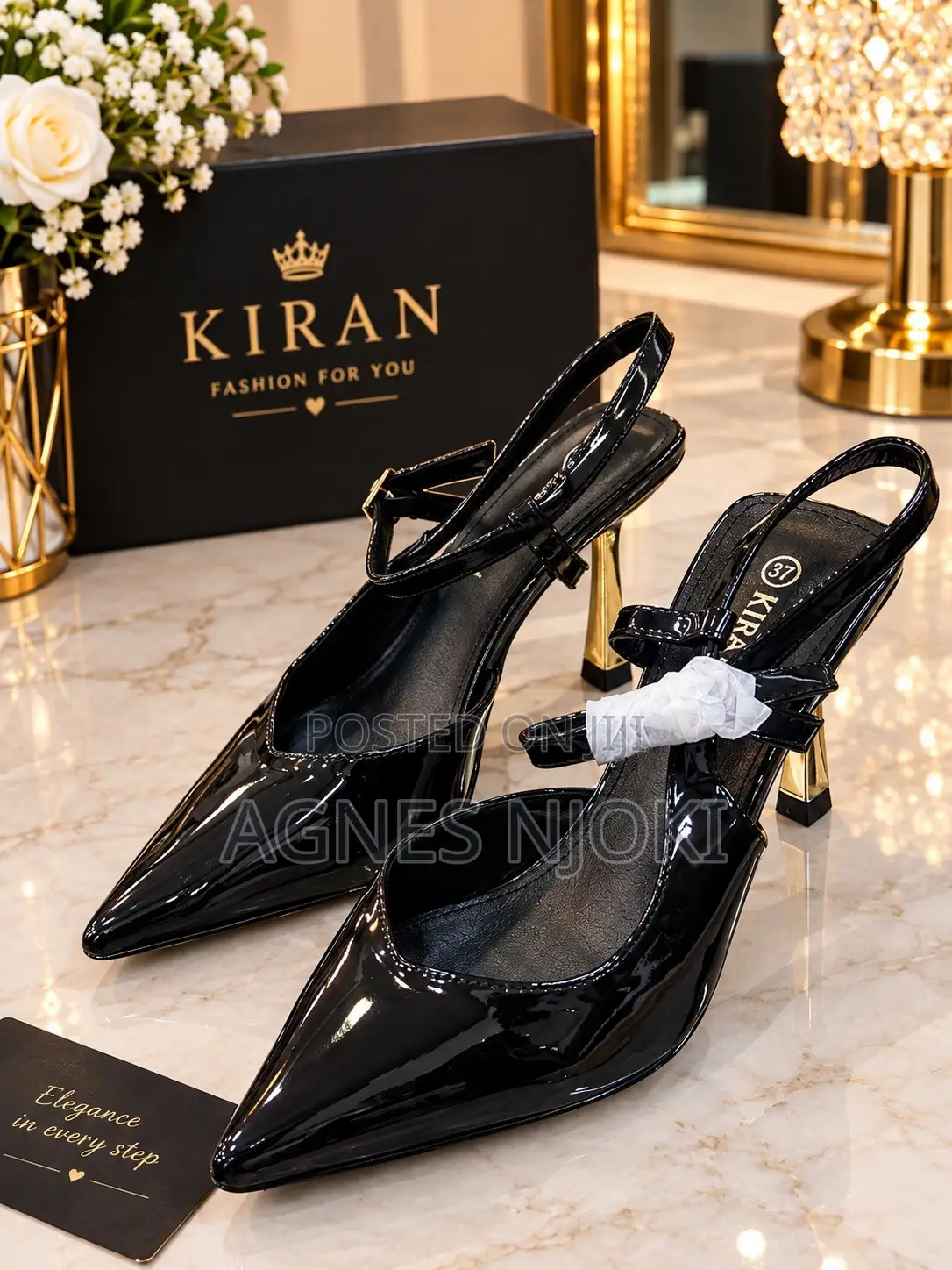 Designer Slim Back High Heels