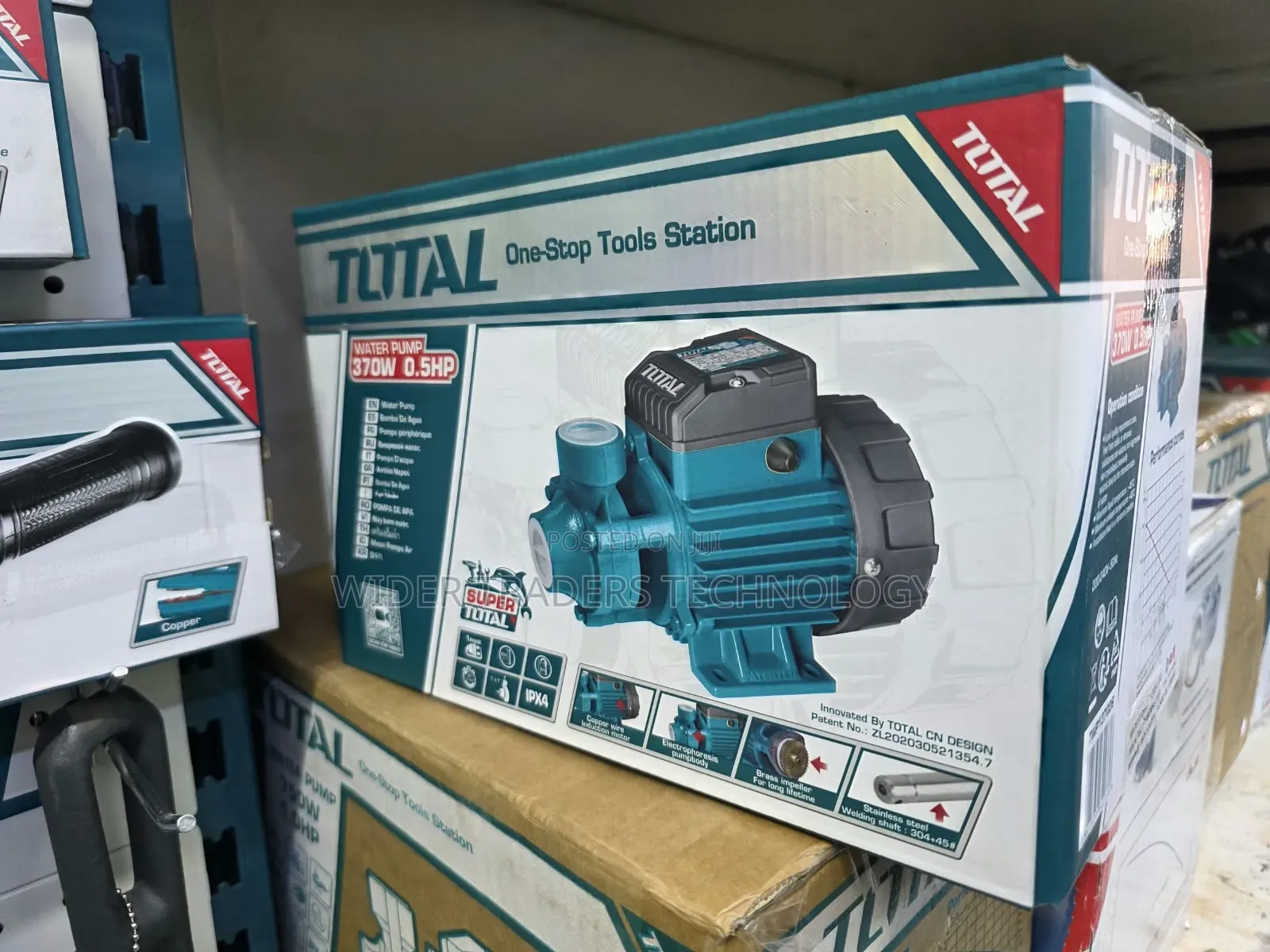 Total Peripheral Water Pump Peripheral Pump
Voltage:220-240V~50Hz