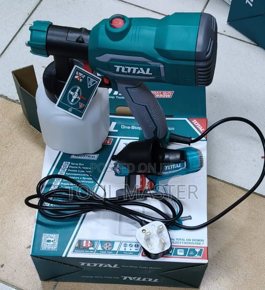 TOTAL 450W Paint Spray Gun/Total Electric Paint Sprayer