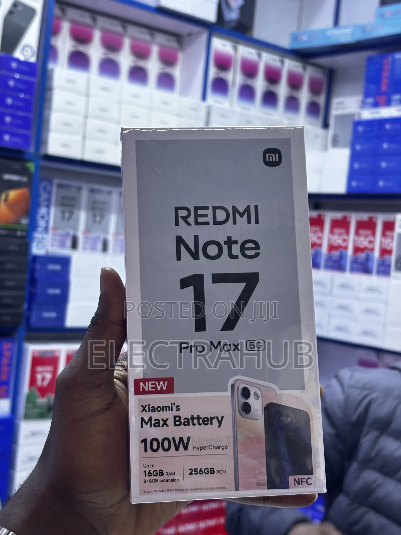 New Xiaomi Redmi Note 17 Pro Max 256 GB Black