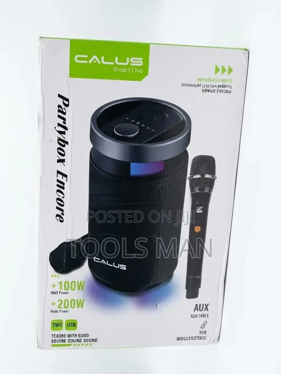 Calus 200W Partybox Encore Bluetooth Speaker