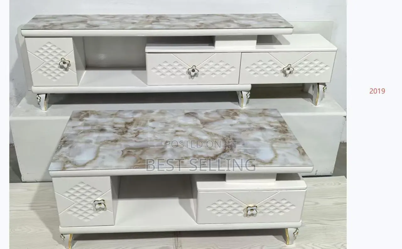 Elegant Imported TV Stand and Coffee Table