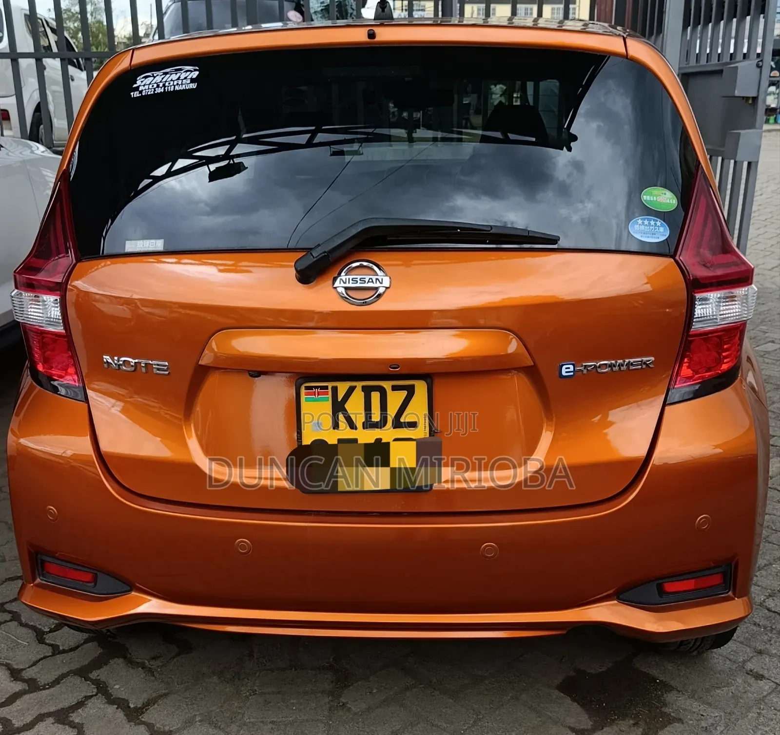 Nissan Note 2019 Orange