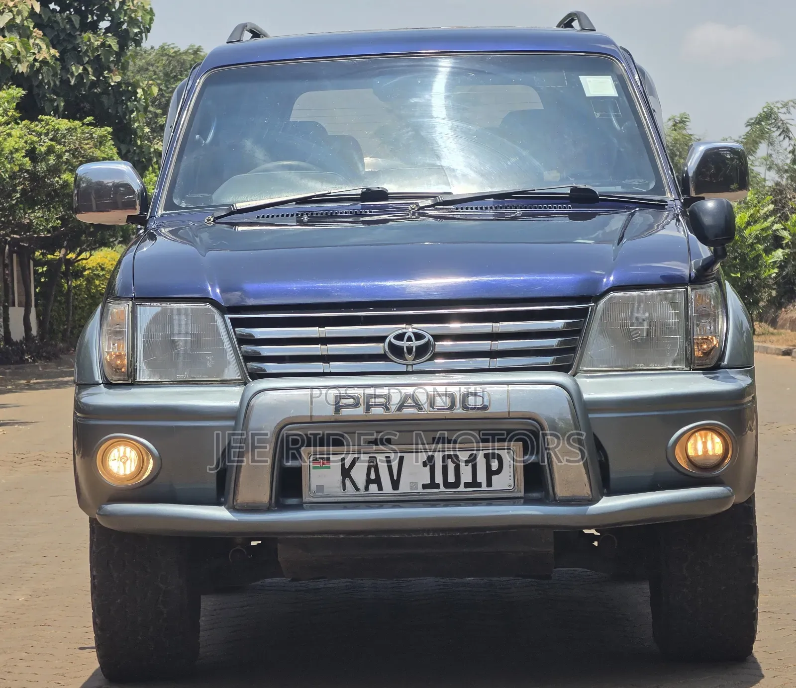 Toyota Land Cruiser Prado 2000 Blue