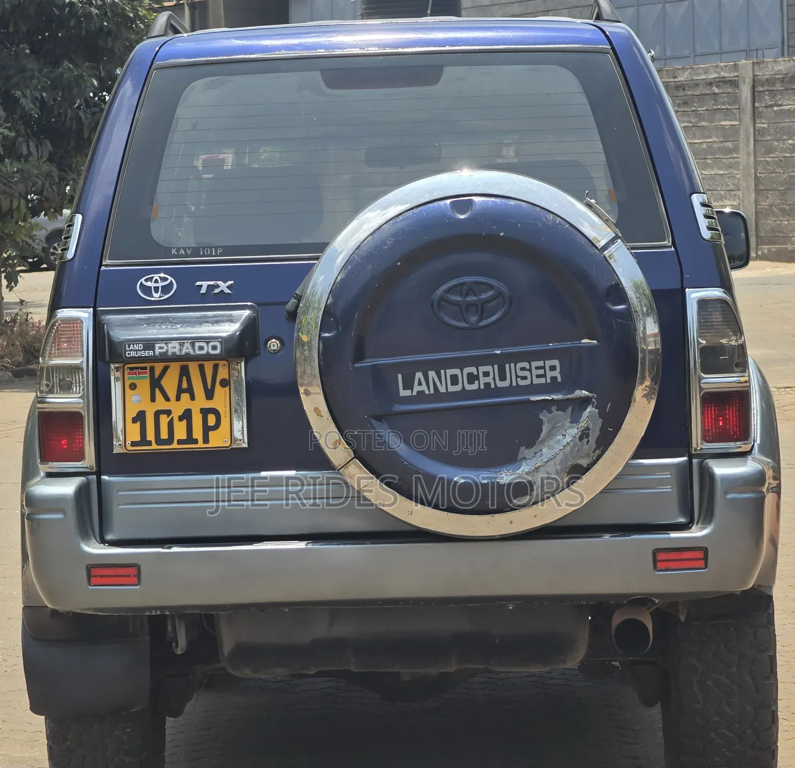 Toyota Land Cruiser Prado 2000 Blue