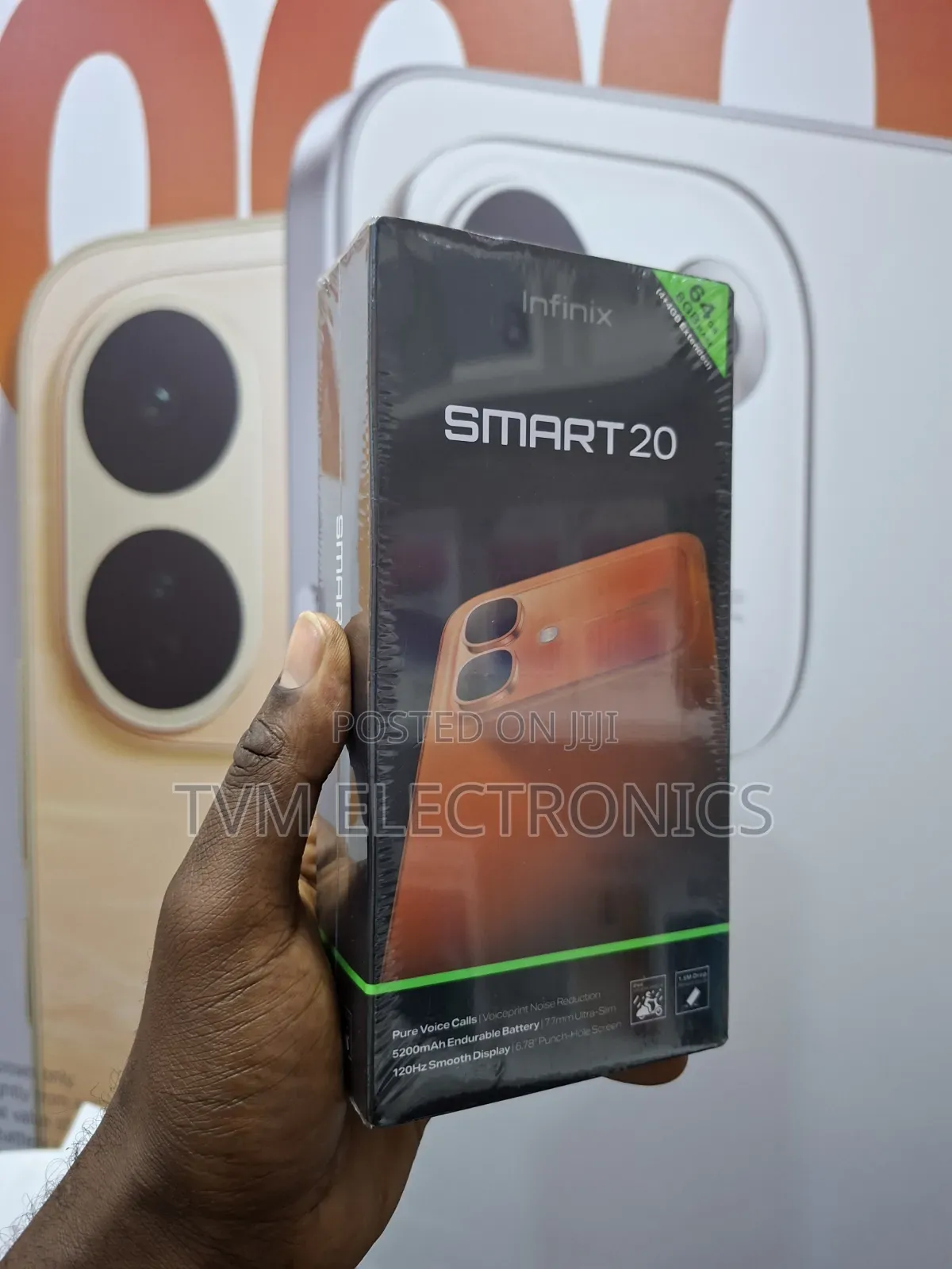 New Infinix Smart 20 64 GB Black