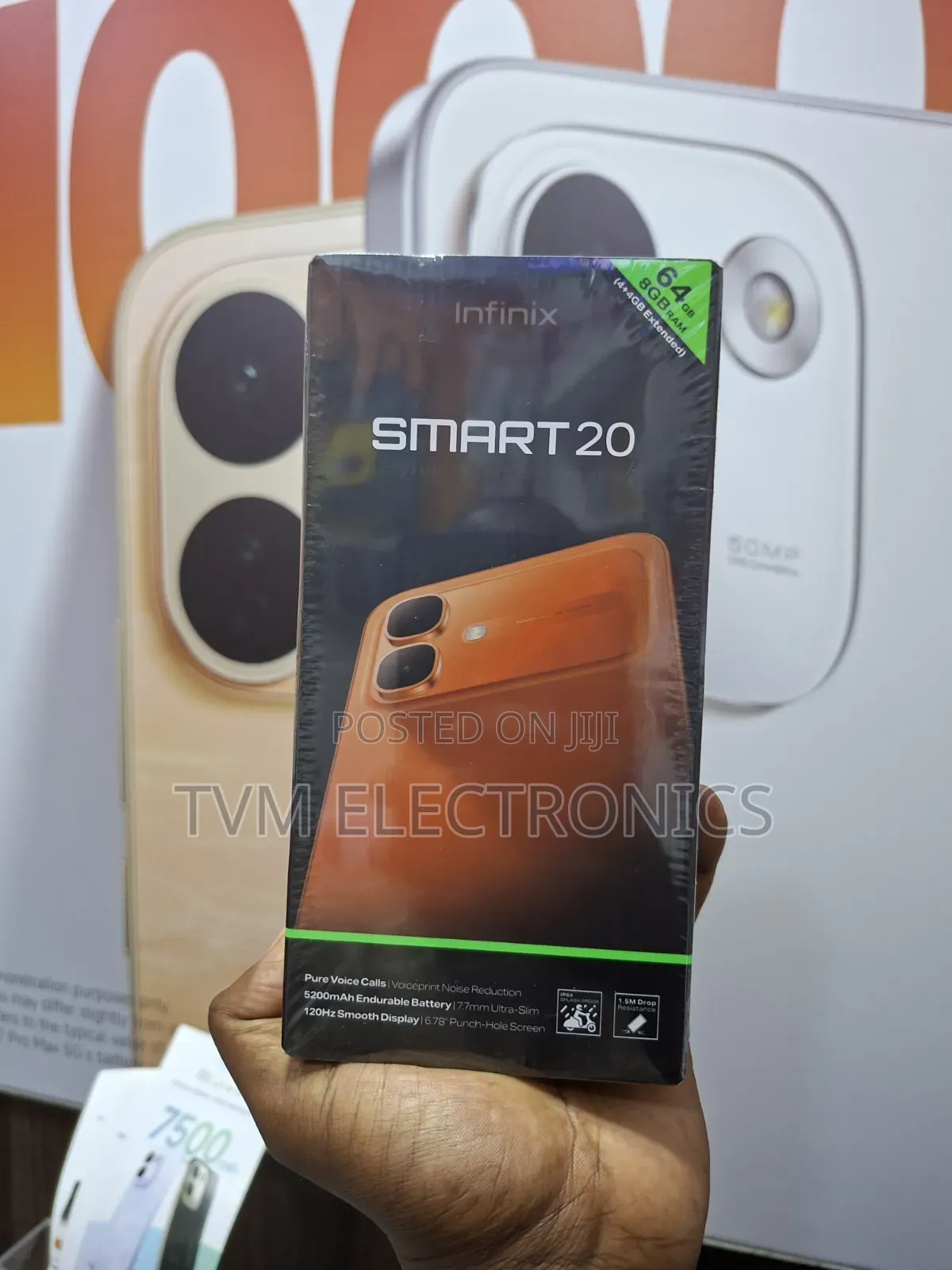 New Infinix Smart 20 64 GB Black