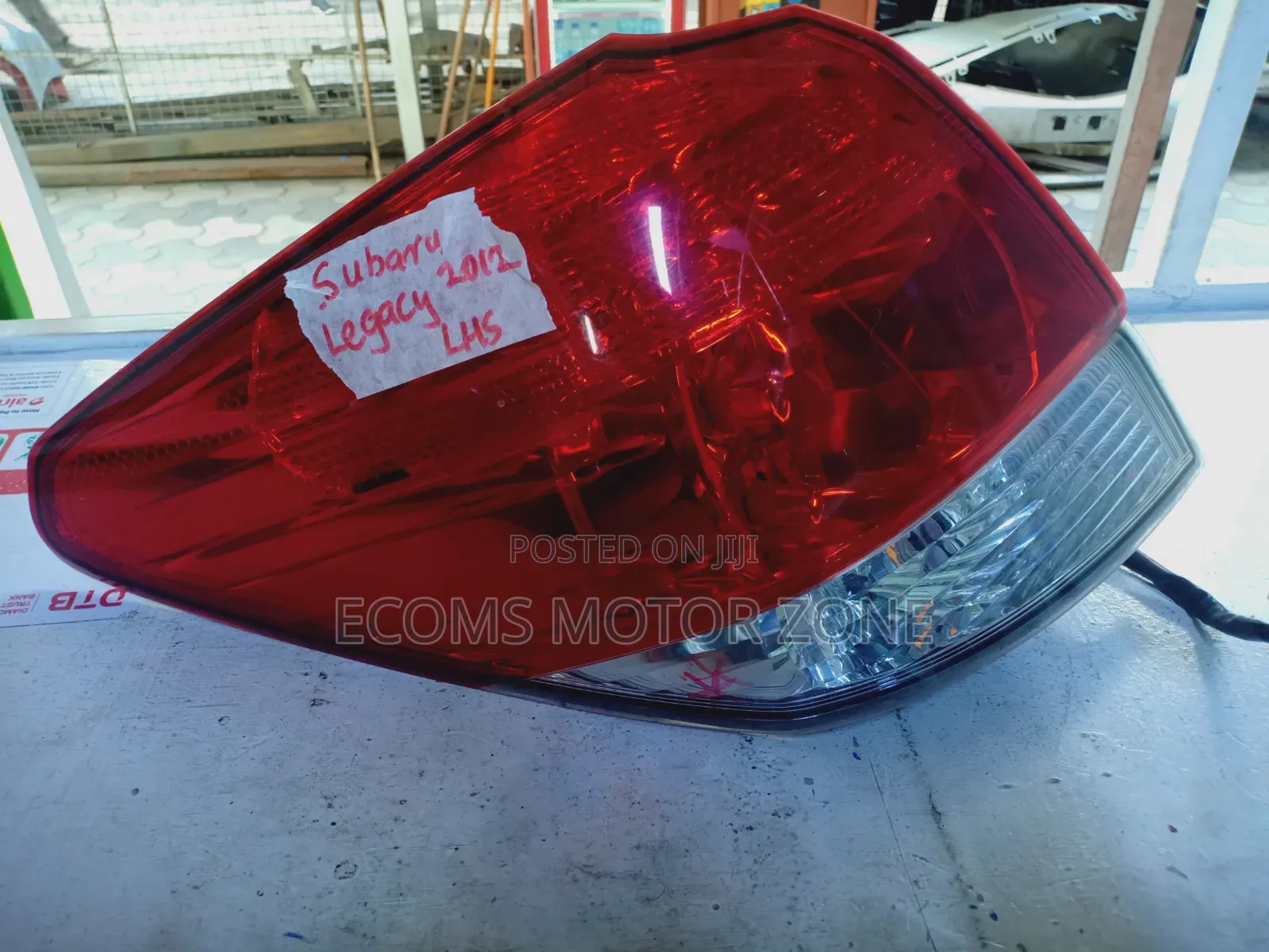Subaru Legacy 2012 Backlight