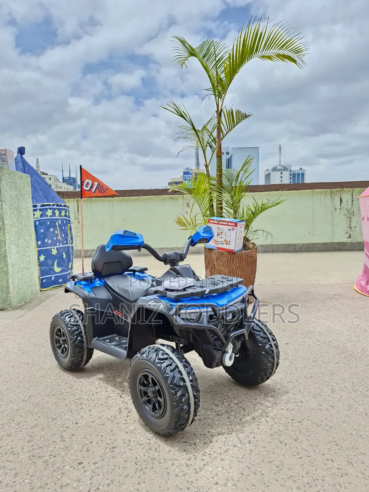 Kids Electric Quad Bike 3–7 Years Fun Powerful