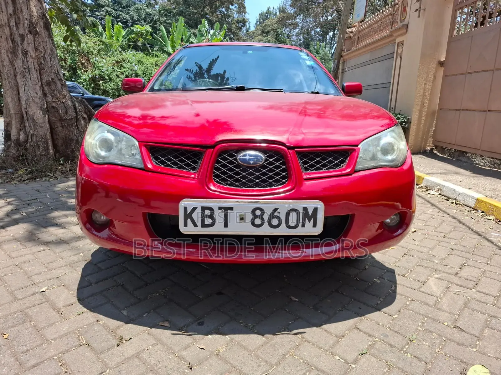 Subaru Impreza 2006 Red