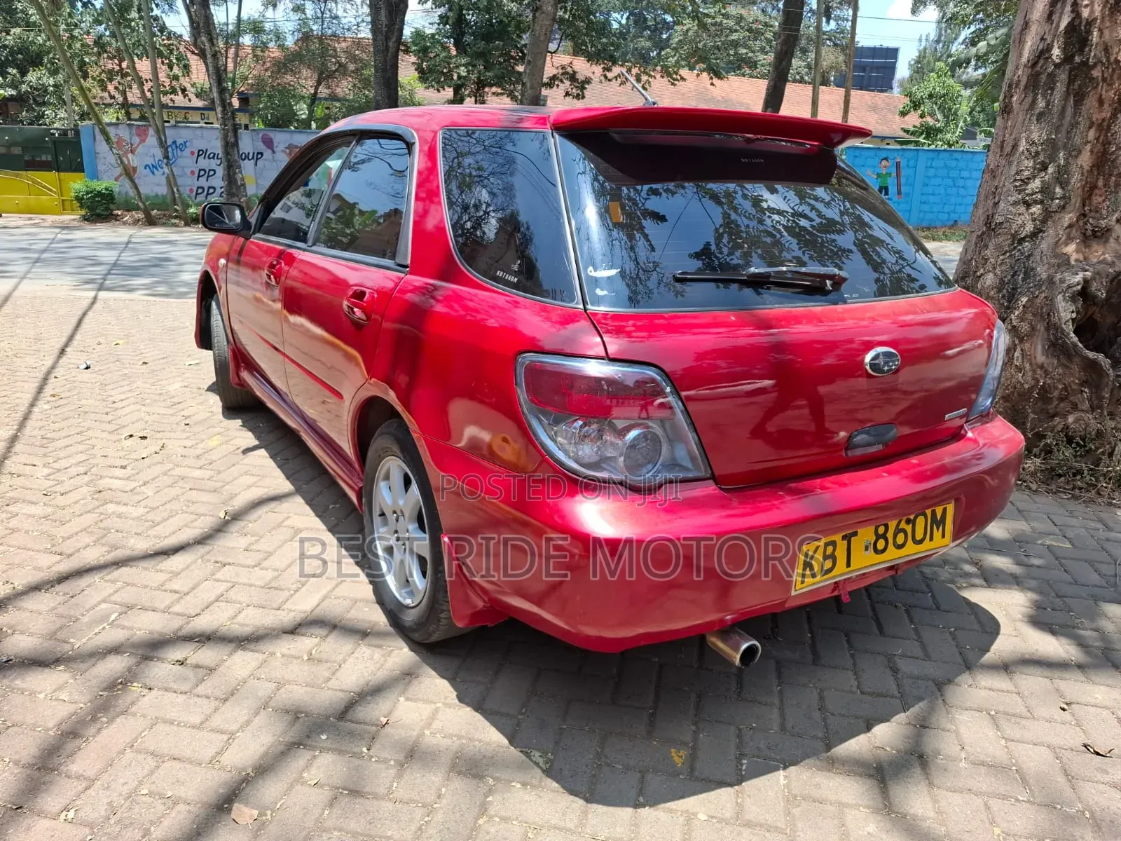 Subaru Impreza 2006 Red
