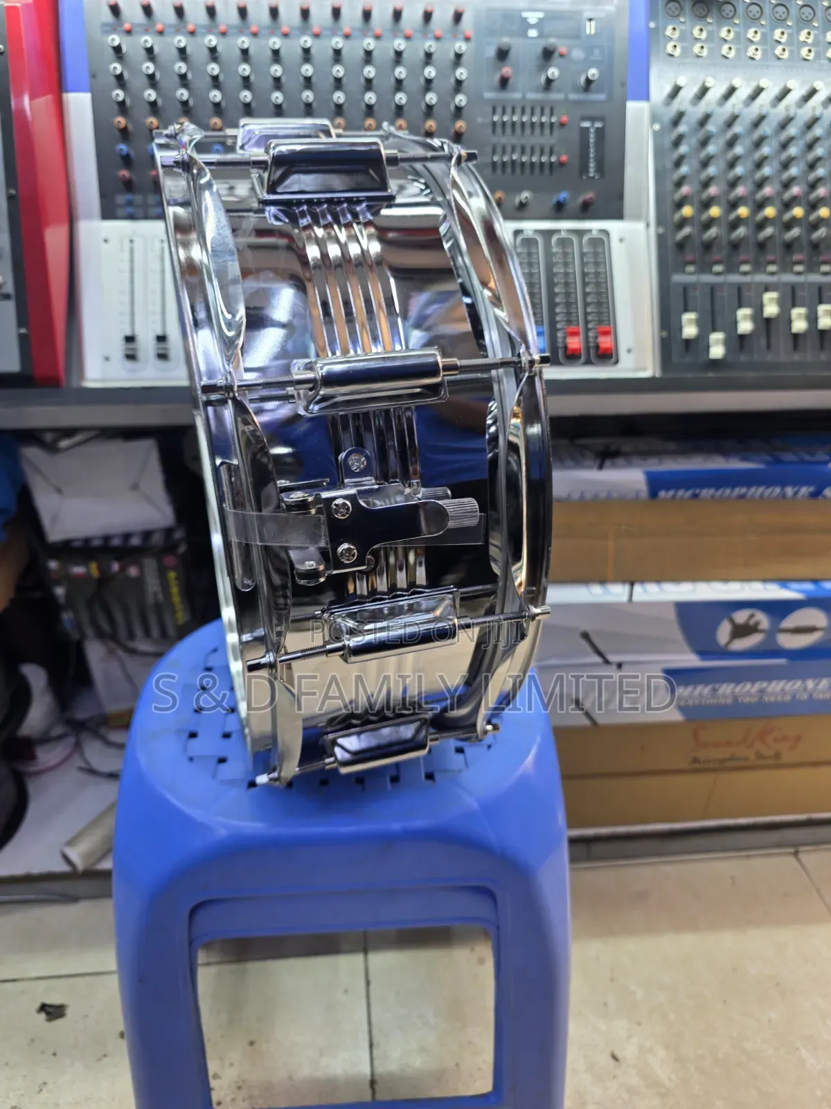 Premier 10- Lug Metallic Snare Drum
