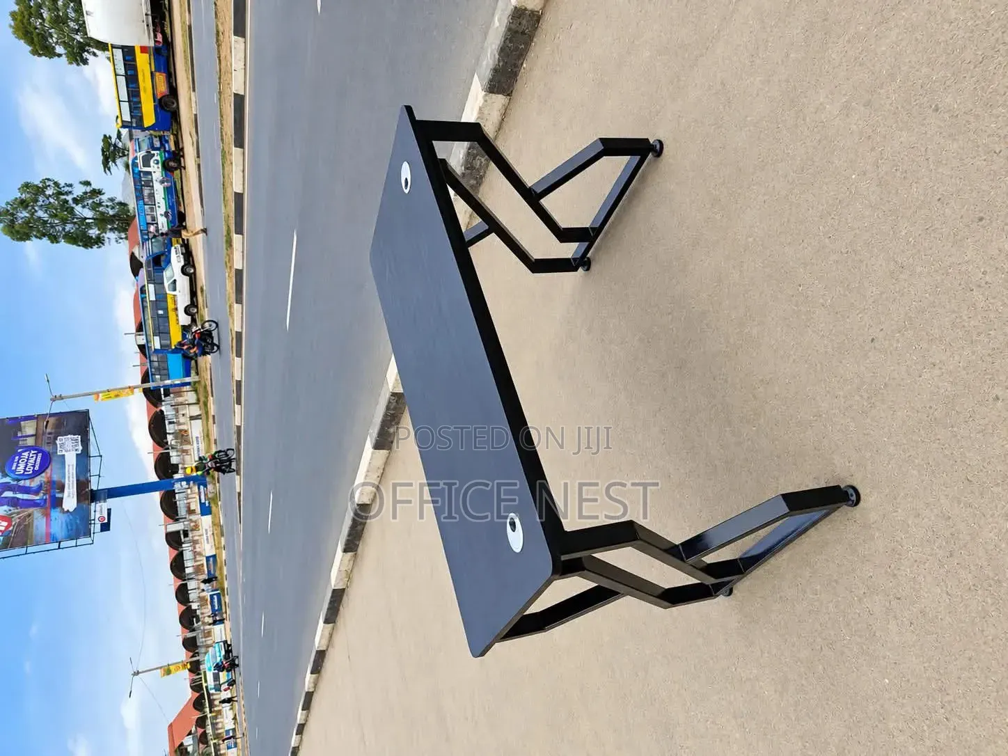 Modern Office Desk With Cable Management
