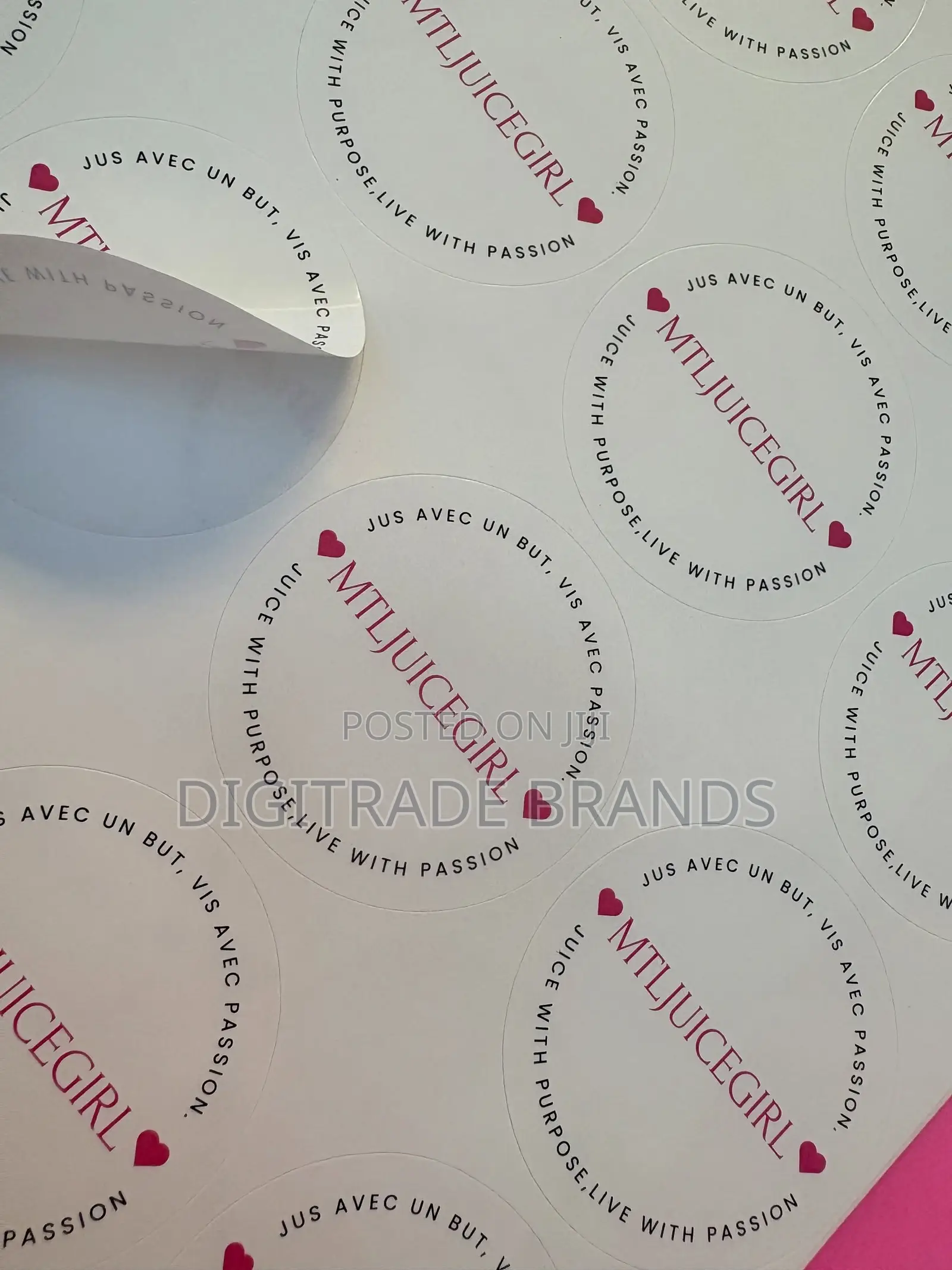 Custom Branded Label Stickers