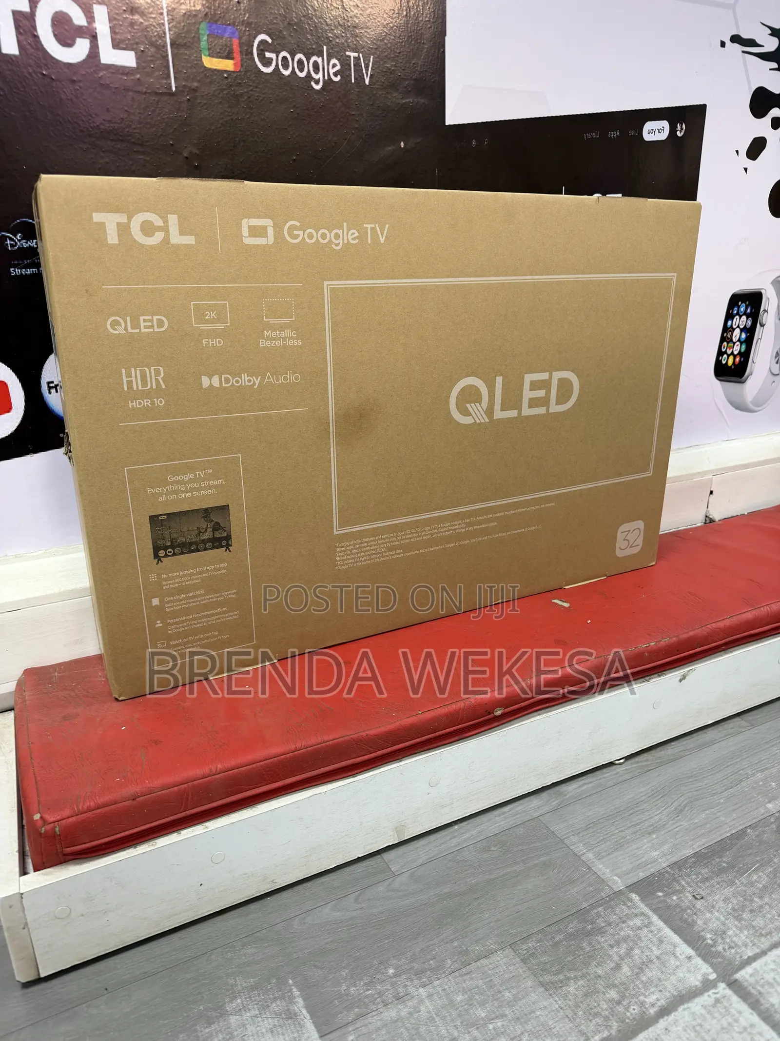 TCL LED TV 32S5K 32” Smart Google Qled 2026 Model 
