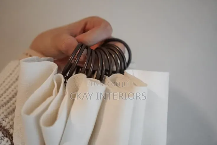 Smooth Glide, Secure Hold and a Neat Appearance With Drapery Rings
