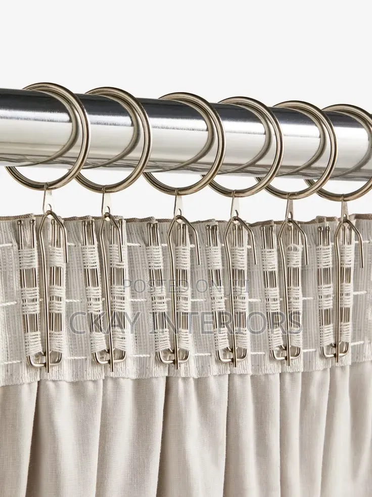 Turn Your Curtain Setup Into a Finished Masterpiece With Metallic Ring