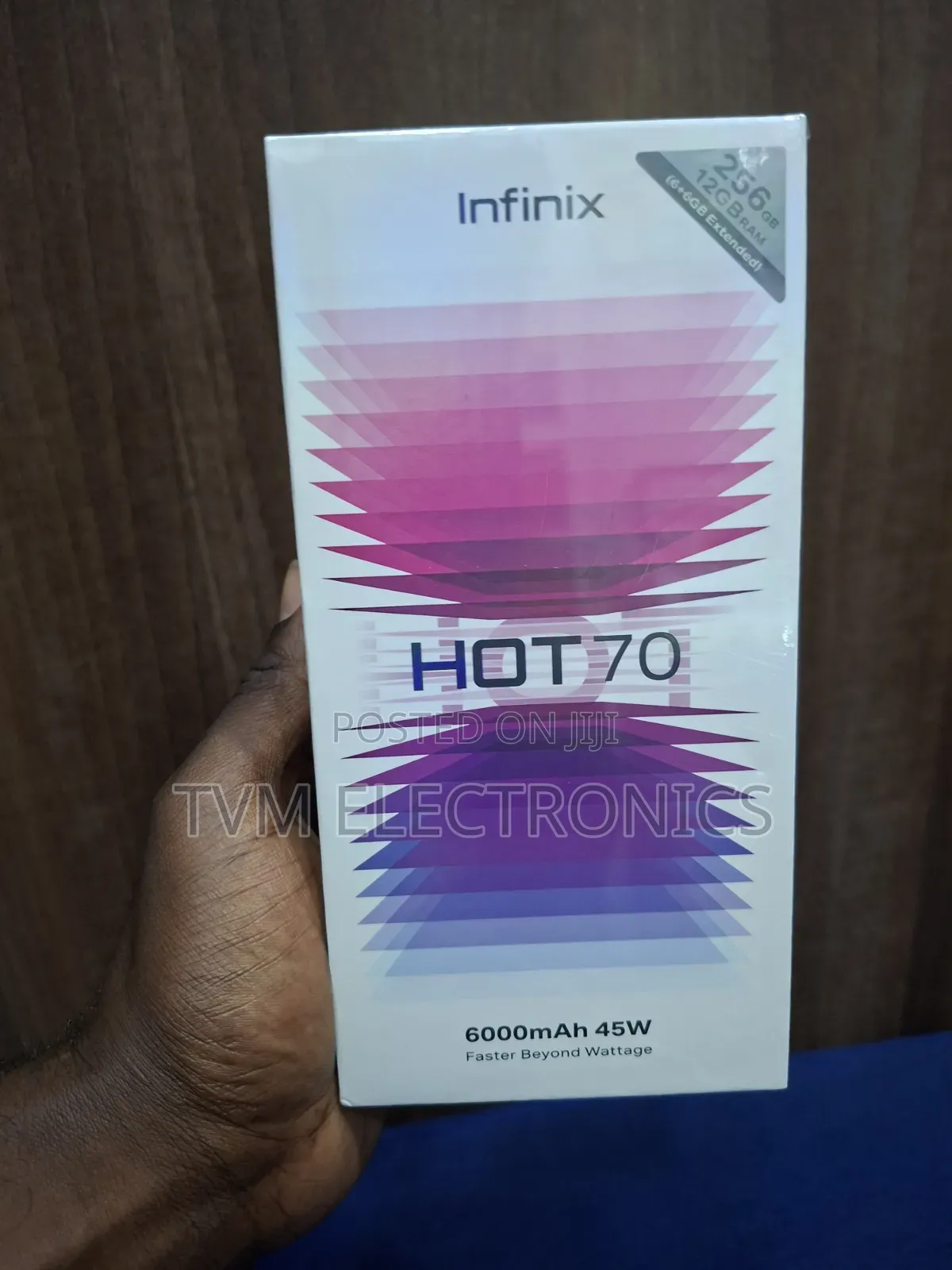 New Infinix Hot 70 256 GB Silver