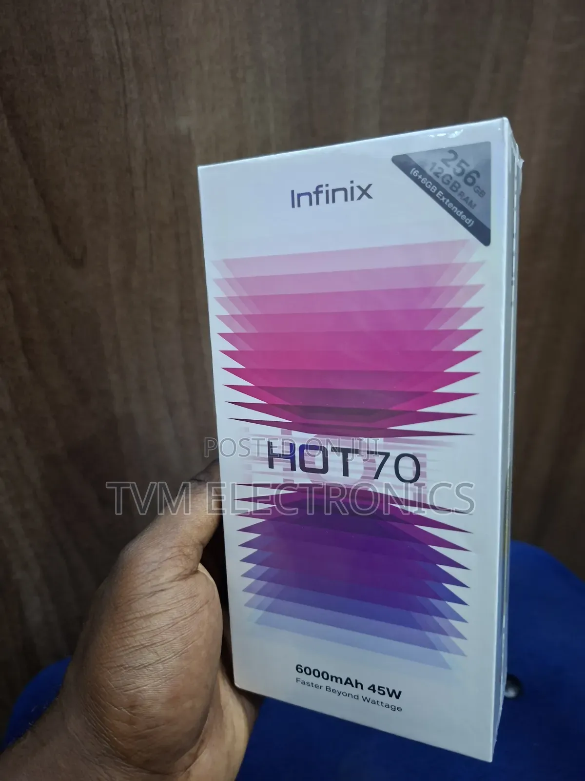 New Infinix Hot 70 256 GB Silver