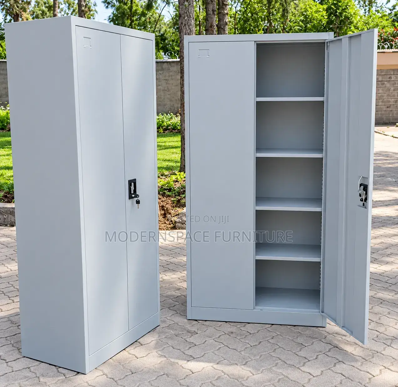 Heavy-Duty Metal Filing Cabinet – 2 Door Lockable Office Storage