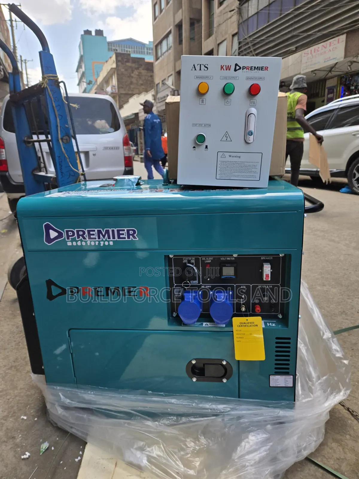 Premier 12.5 kVA Silent Diesel Generator With ATS ADG12000SNSA