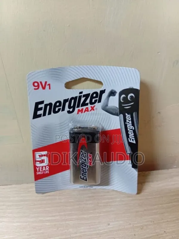 Energizer Max 9v Alkaline Battery Single Pack - Premium Performance