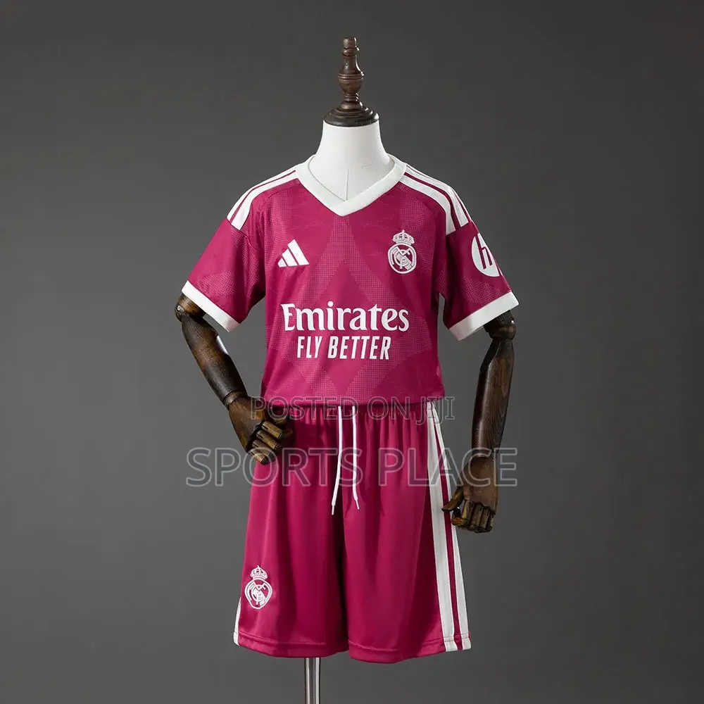 Real Madrid Pink 2026/27 Jersey for Children