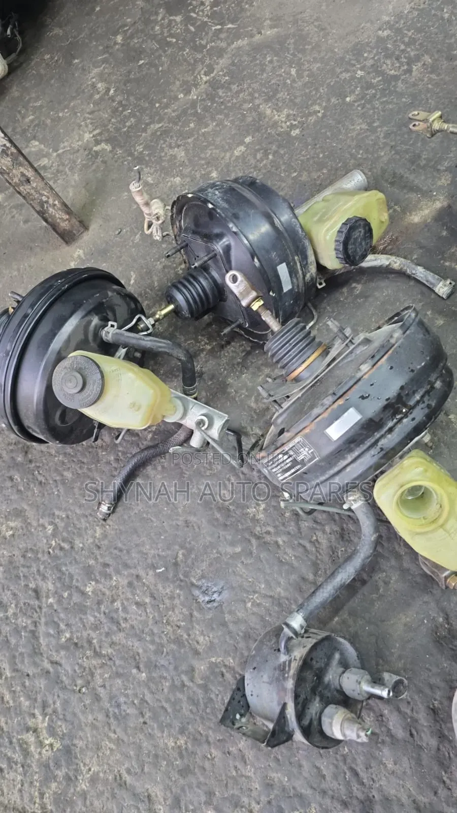 Toyota Surf Brake Booster and Brake Master Cylinder Complete