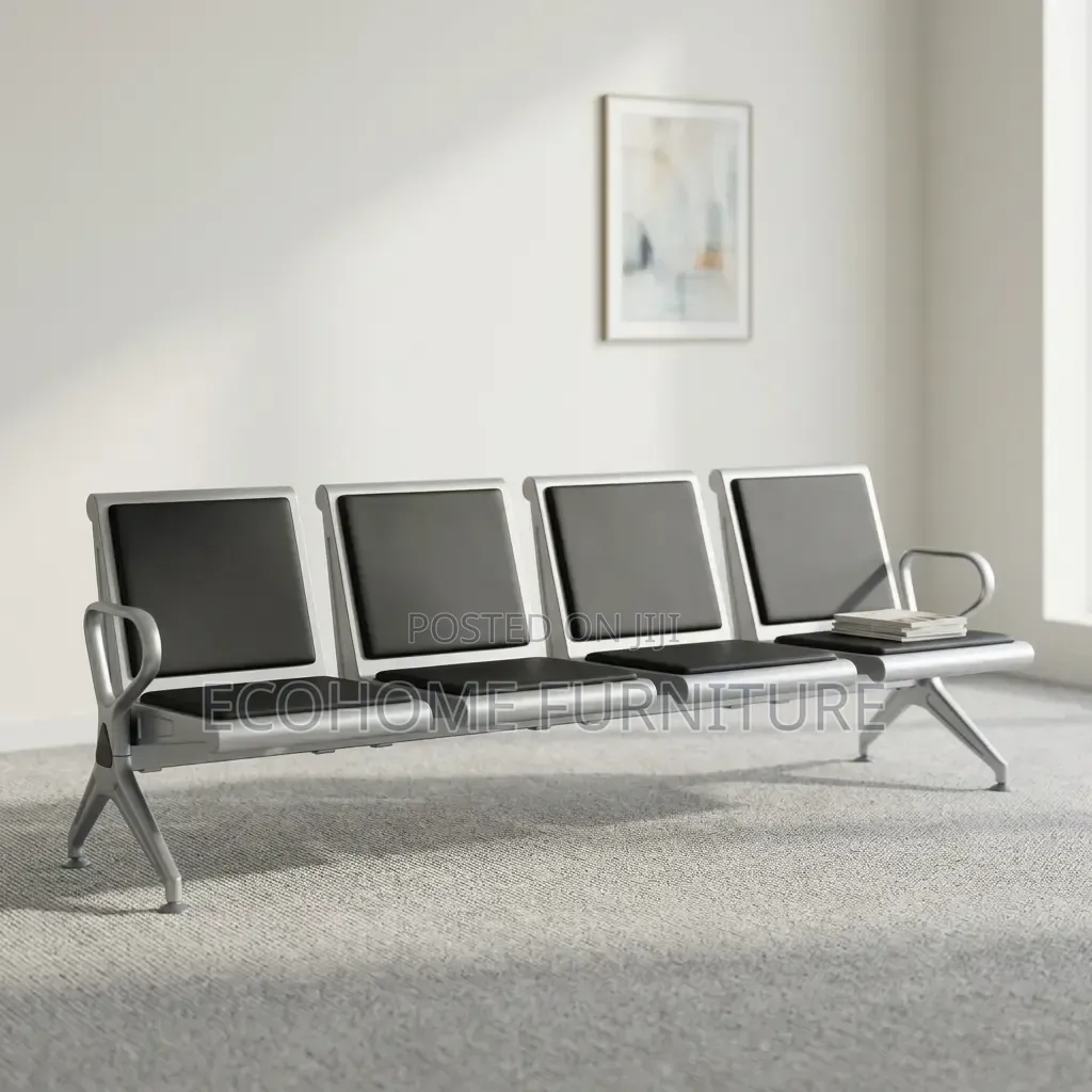4 Seater Office Waiting Bench – Reception Chairs