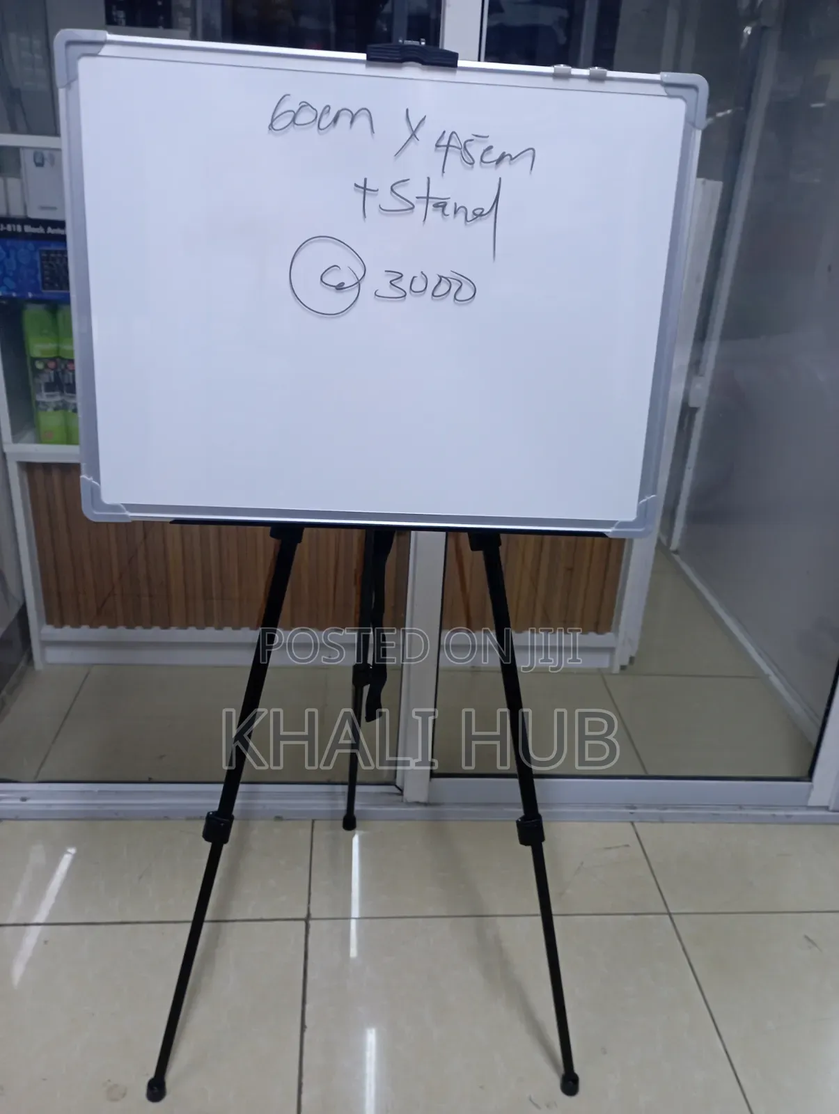 Magnetic Whiteboard With Stand 2ft X 1.5ft