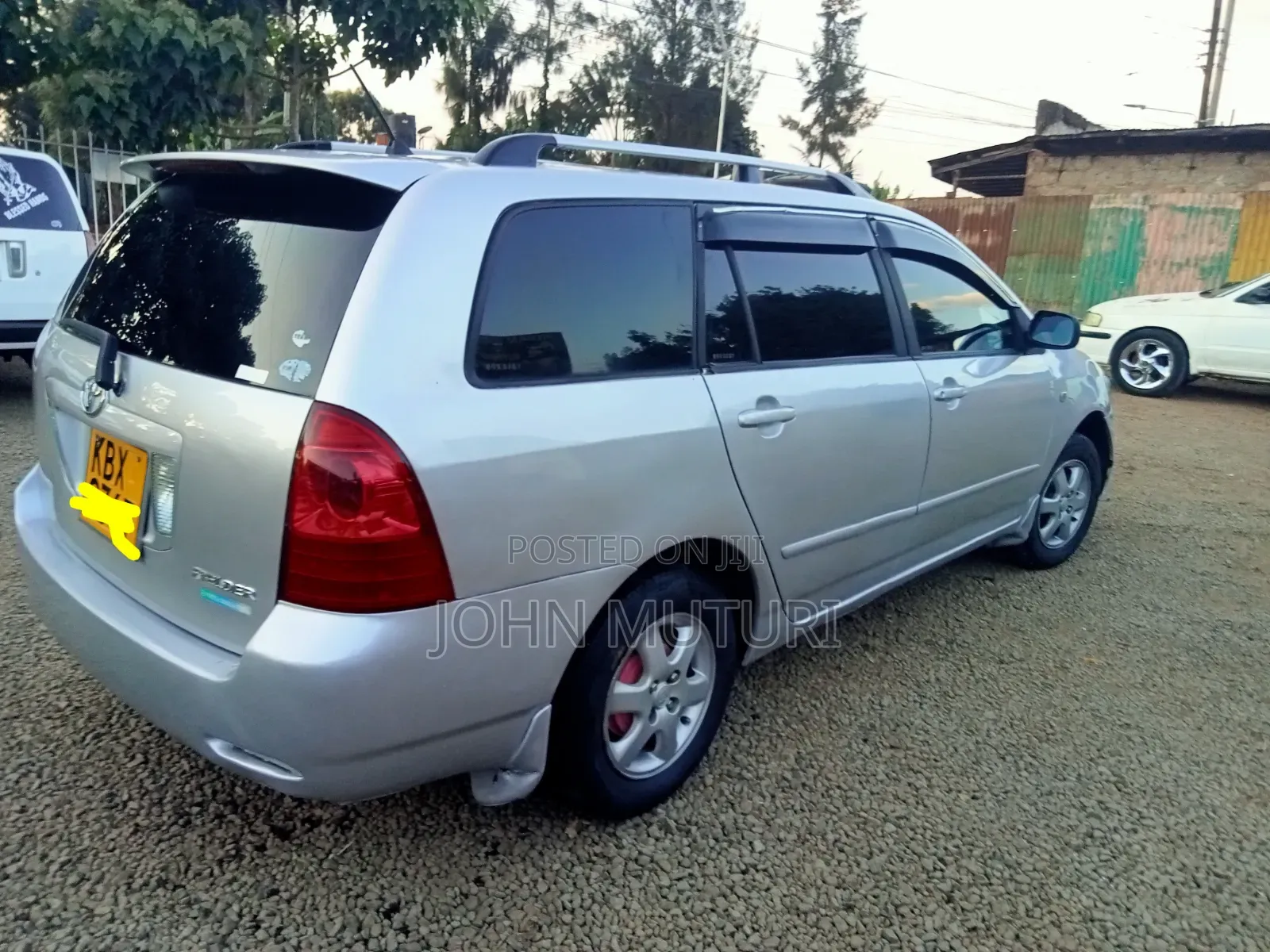 Toyota Corolla Fielder 2006 Silver