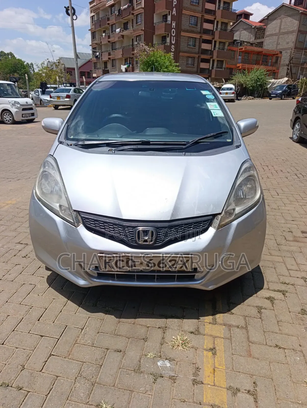 Honda Fit 2010 Silver