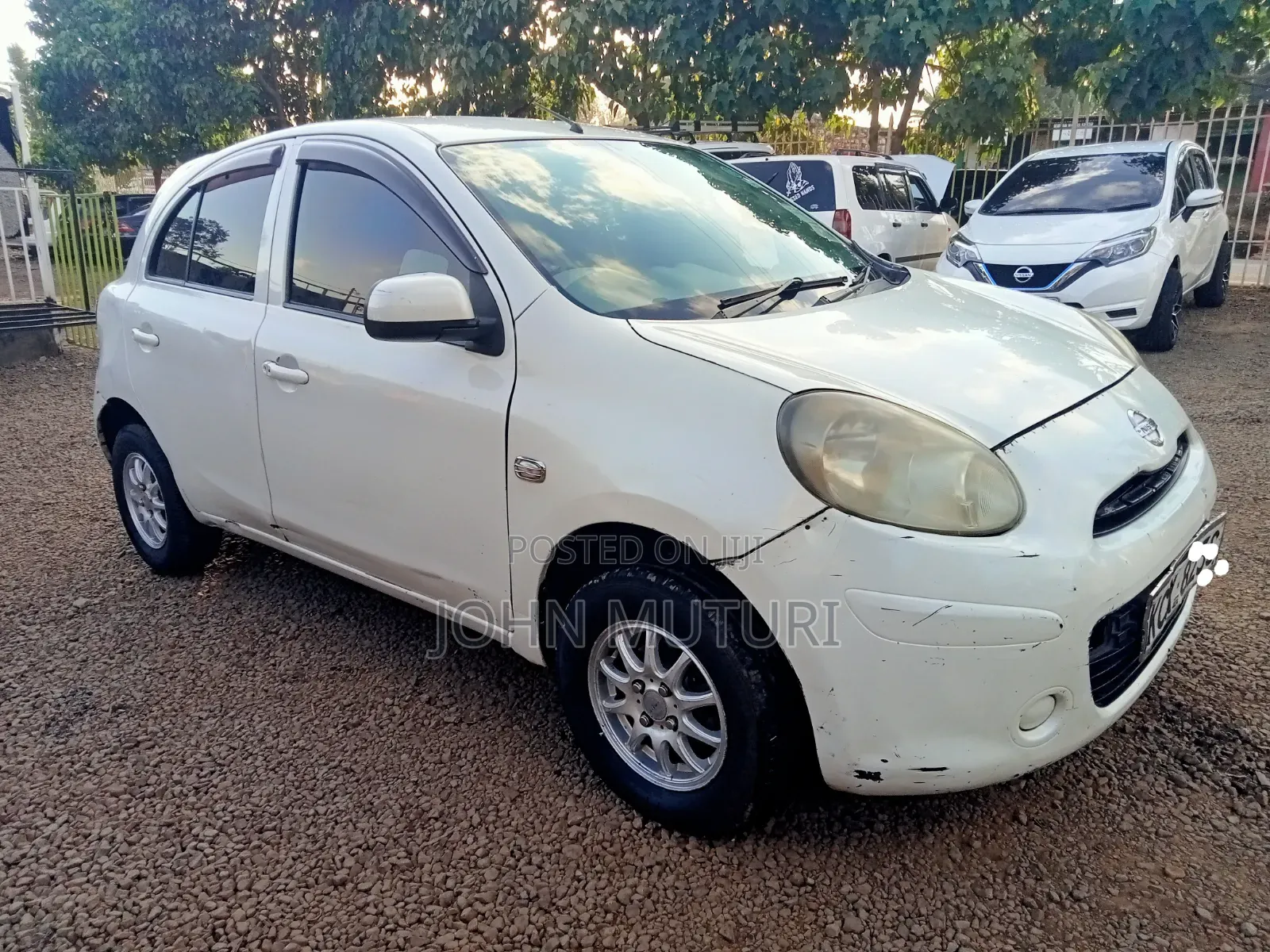 Nissan March 2012 White