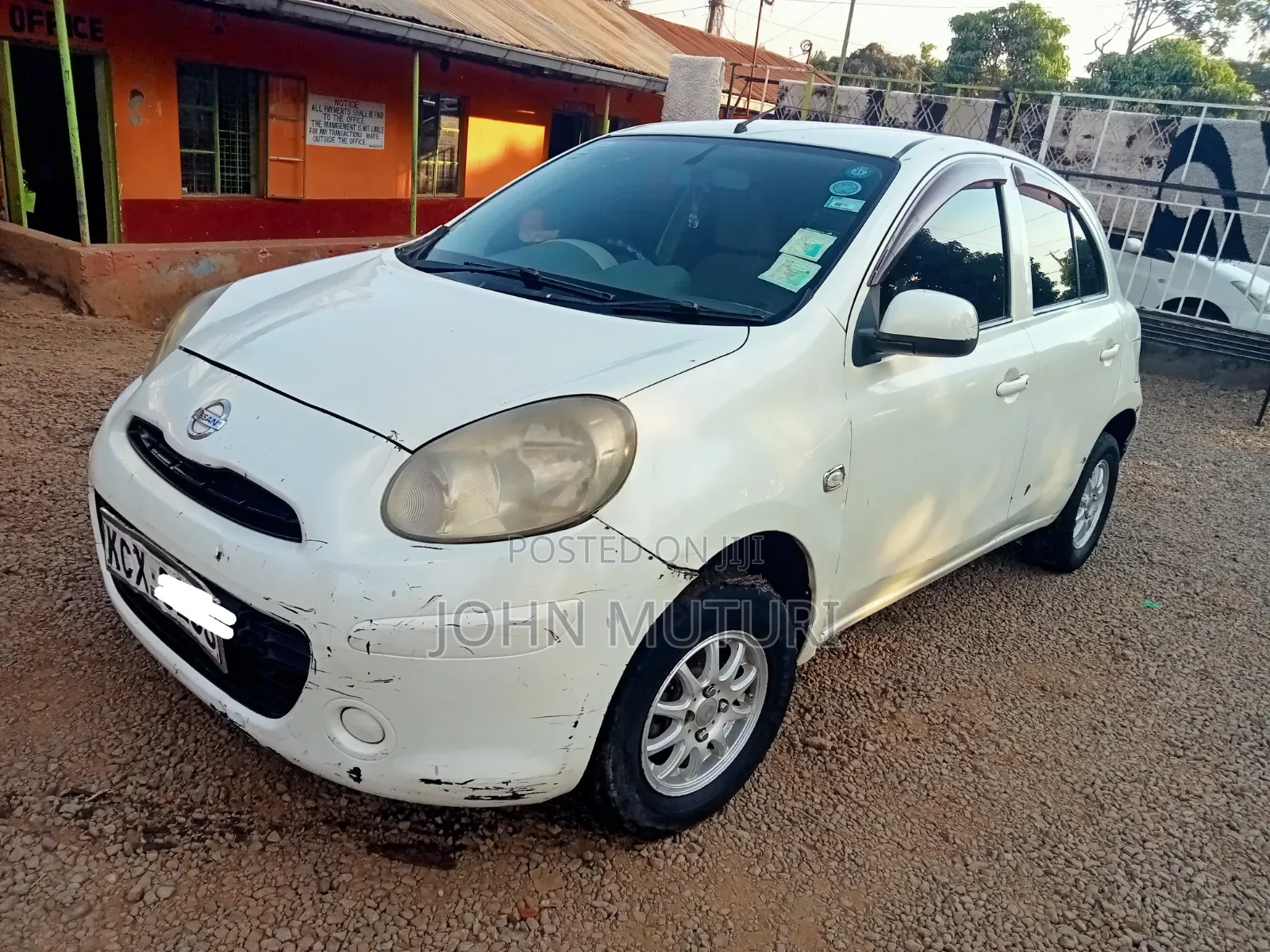 Nissan March 2012 White