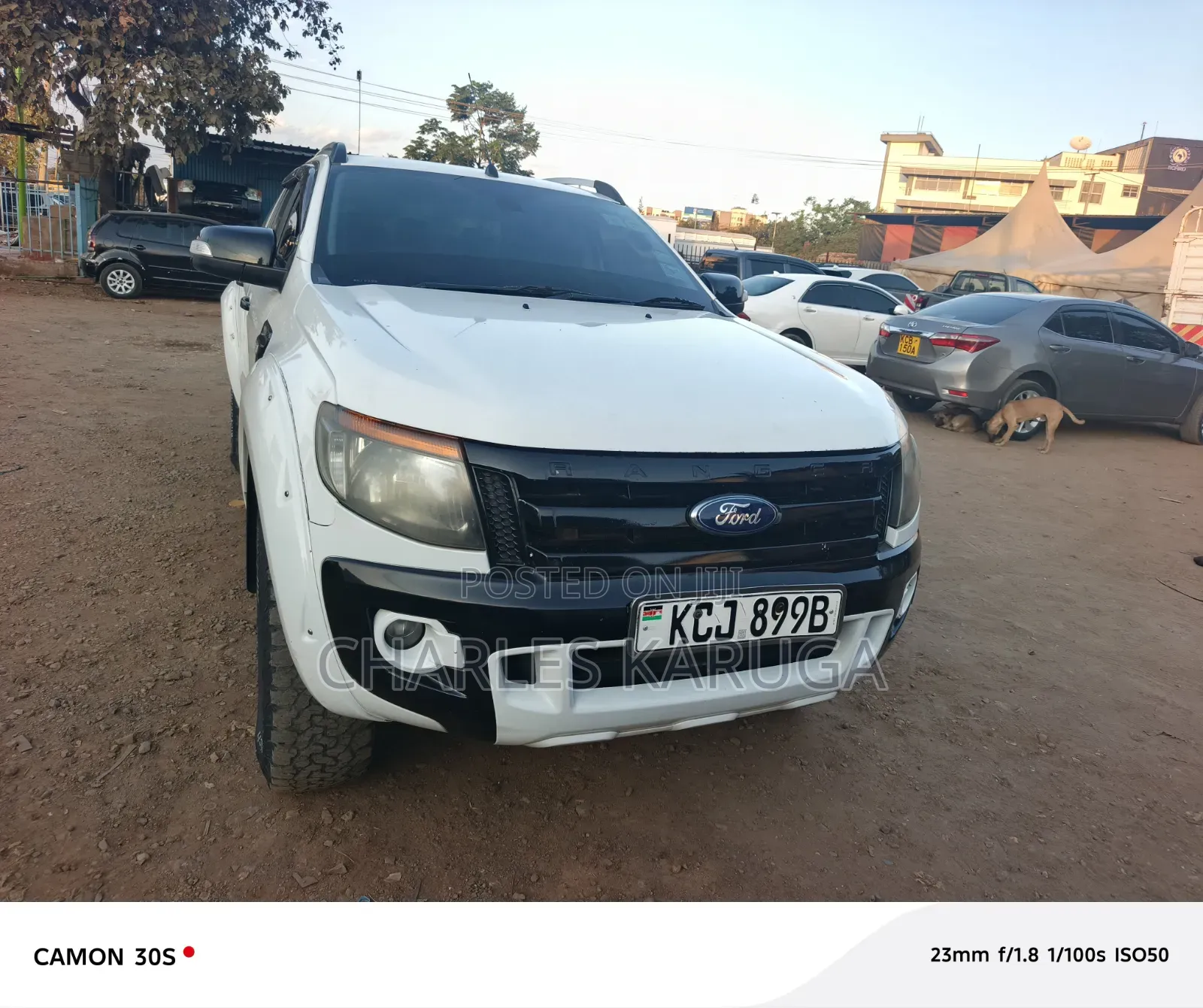 Ford Ranger Wildtrak 2012 White