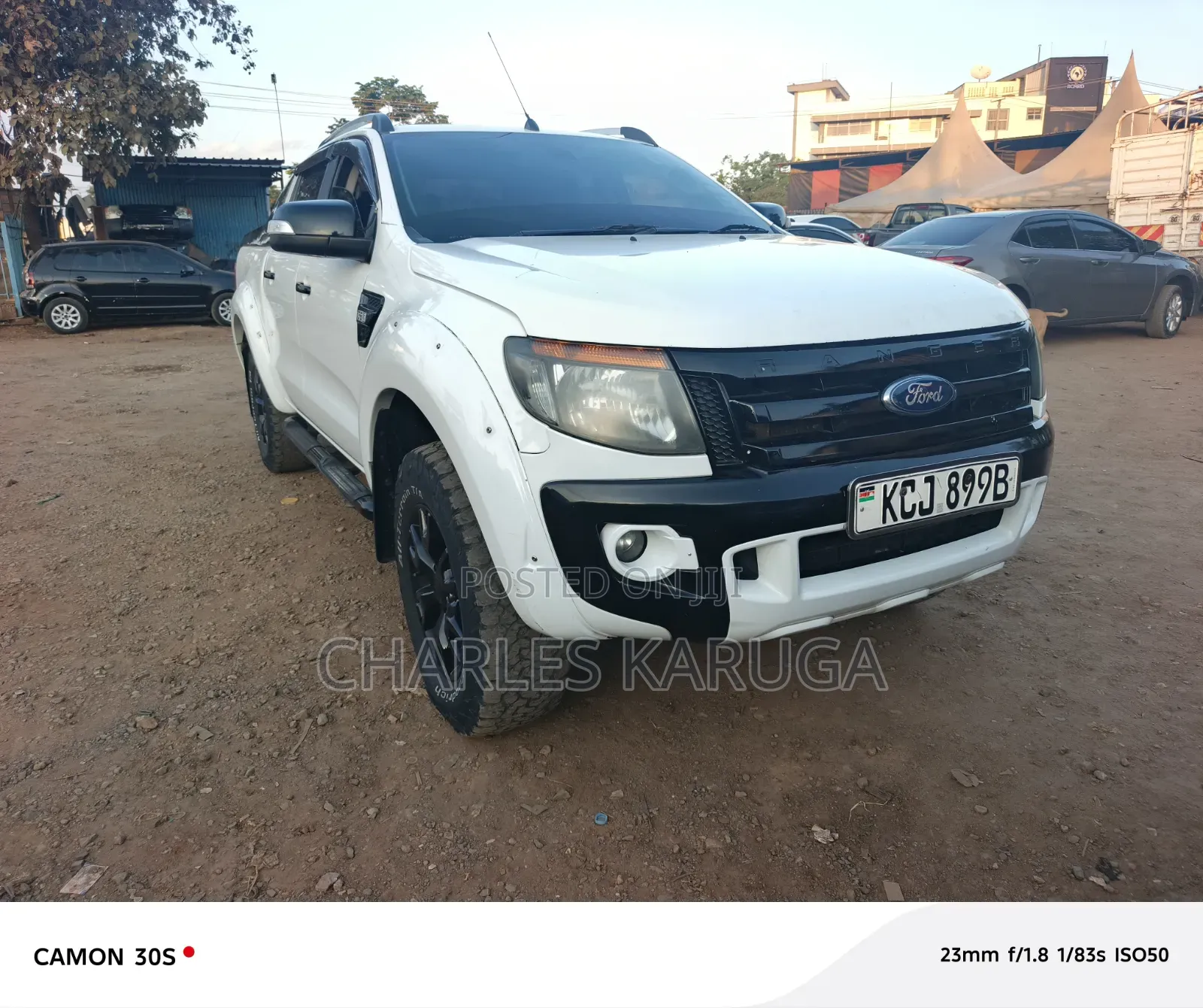Ford Ranger Wildtrak 2012 White