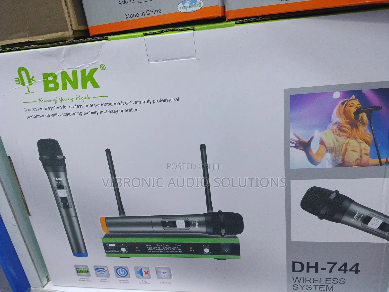 BNK DH-744 Wireless Microphone System