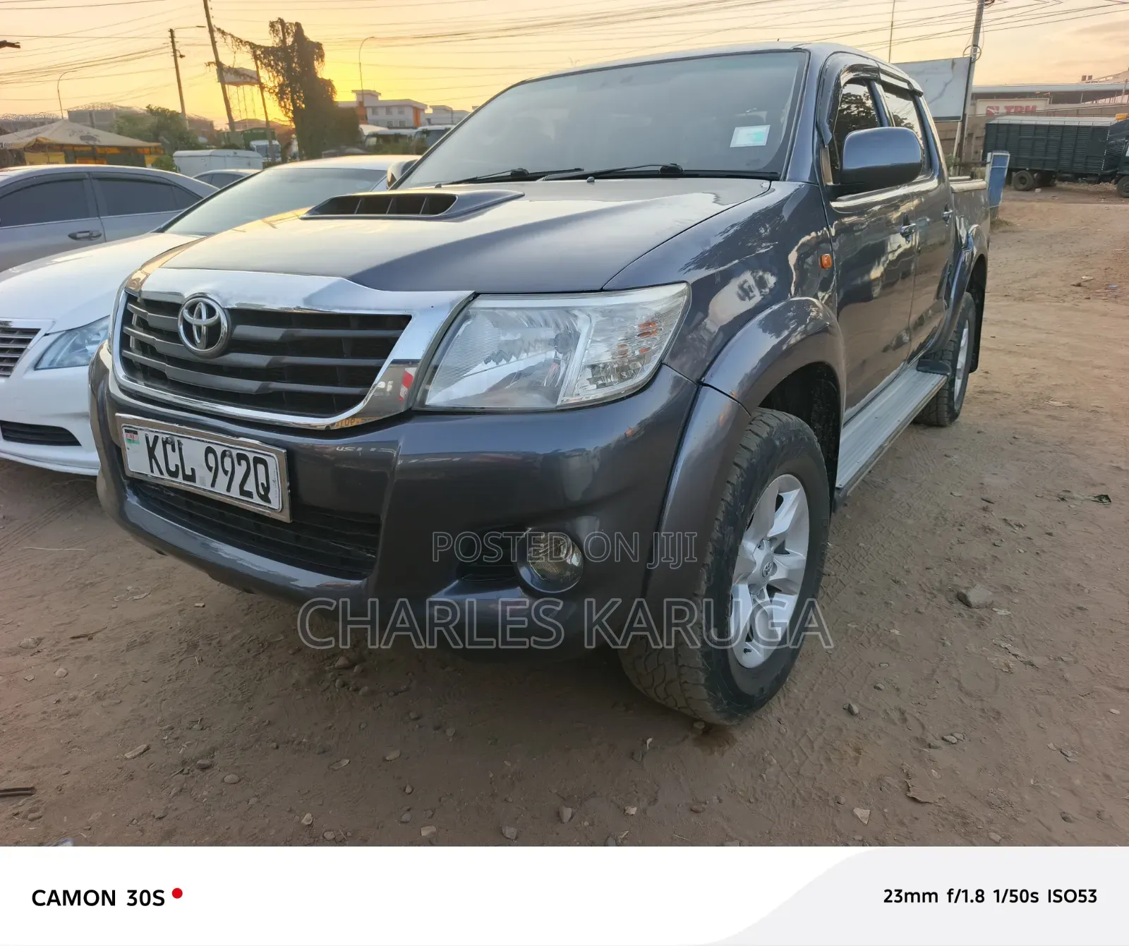 Toyota Hilux 2012 Gray