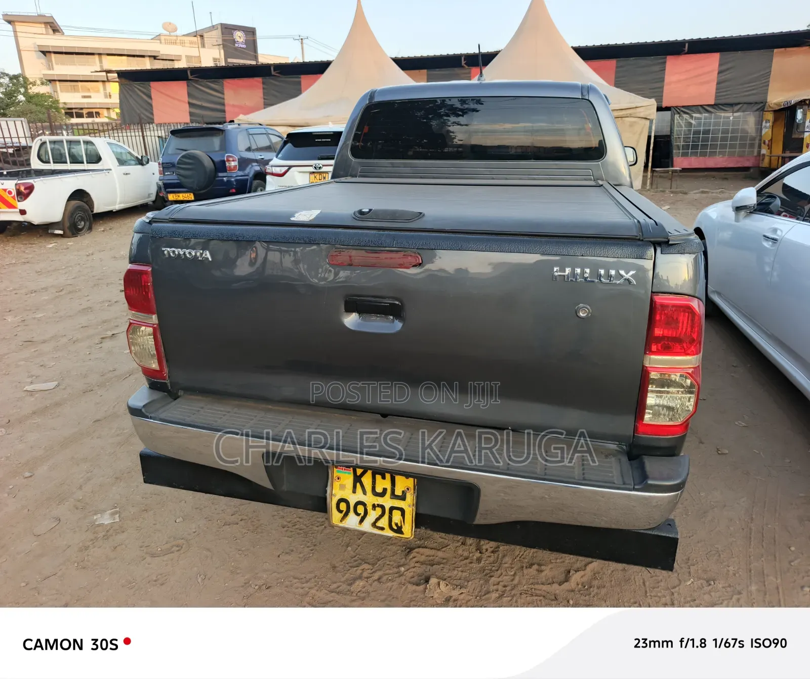 Toyota Hilux 2012 Gray