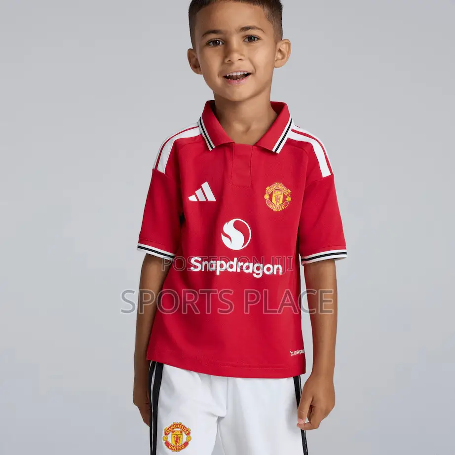 Manchester United 26-27 Home Junior's Jersey