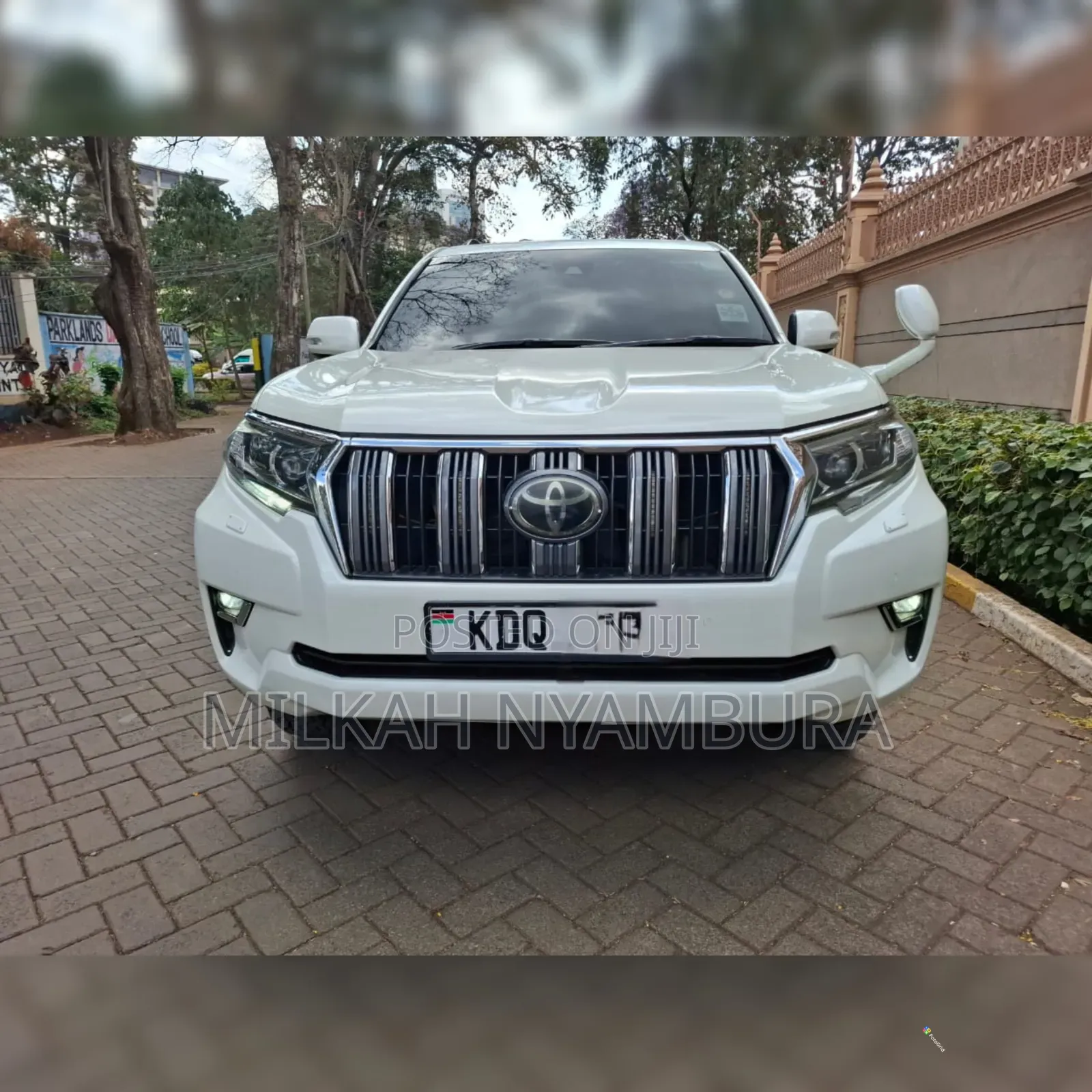 Toyota Land Cruiser Prado 2018 White