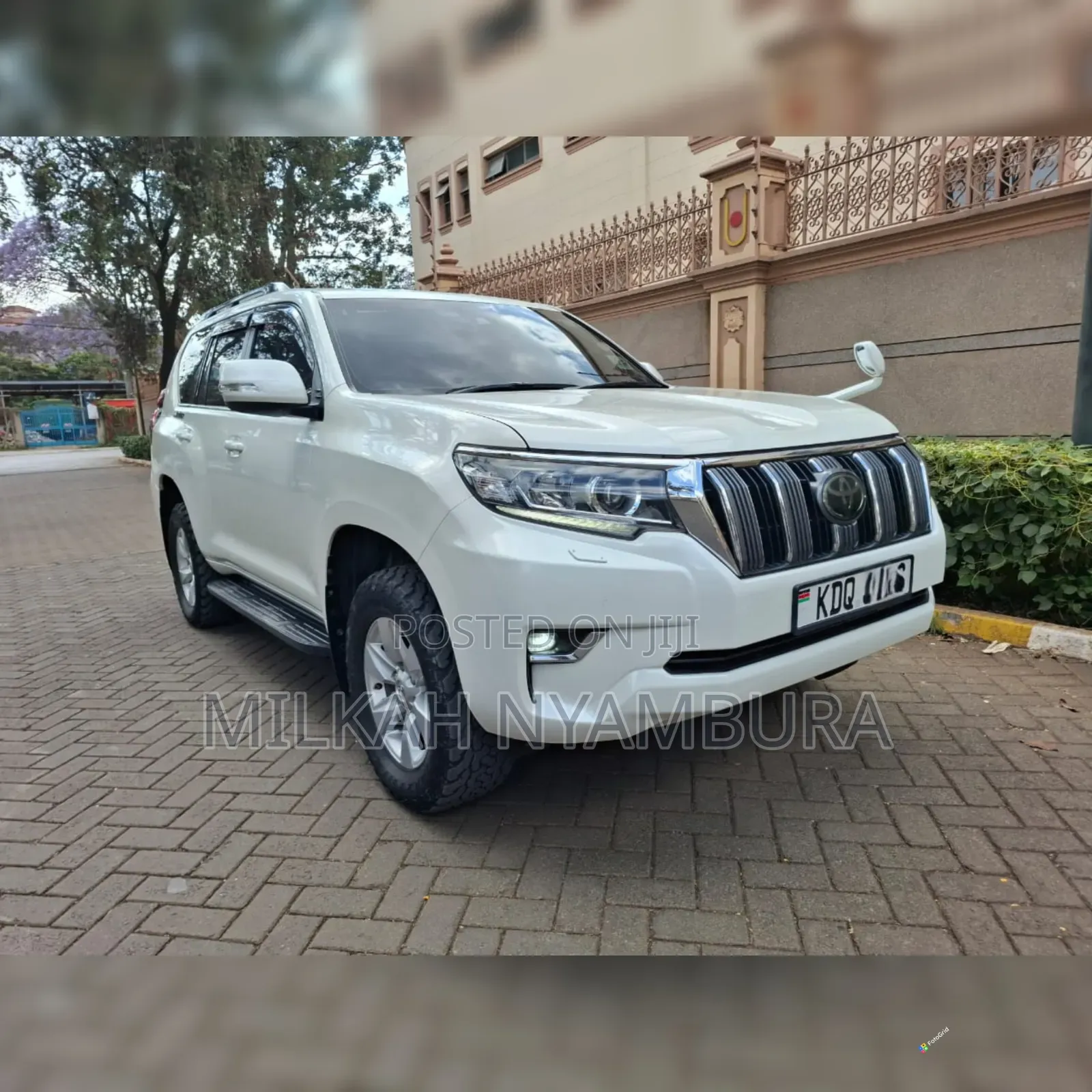 Toyota Land Cruiser Prado 2018 White