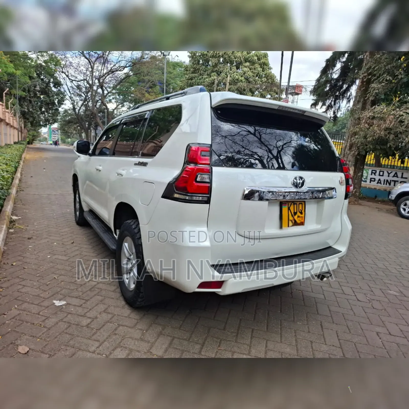 Toyota Land Cruiser Prado 2018 White